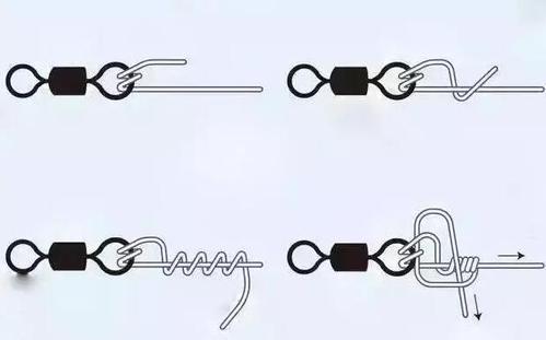 台钓线组中的小配件,8字环两个作用,主要作用是连接主线和子线的